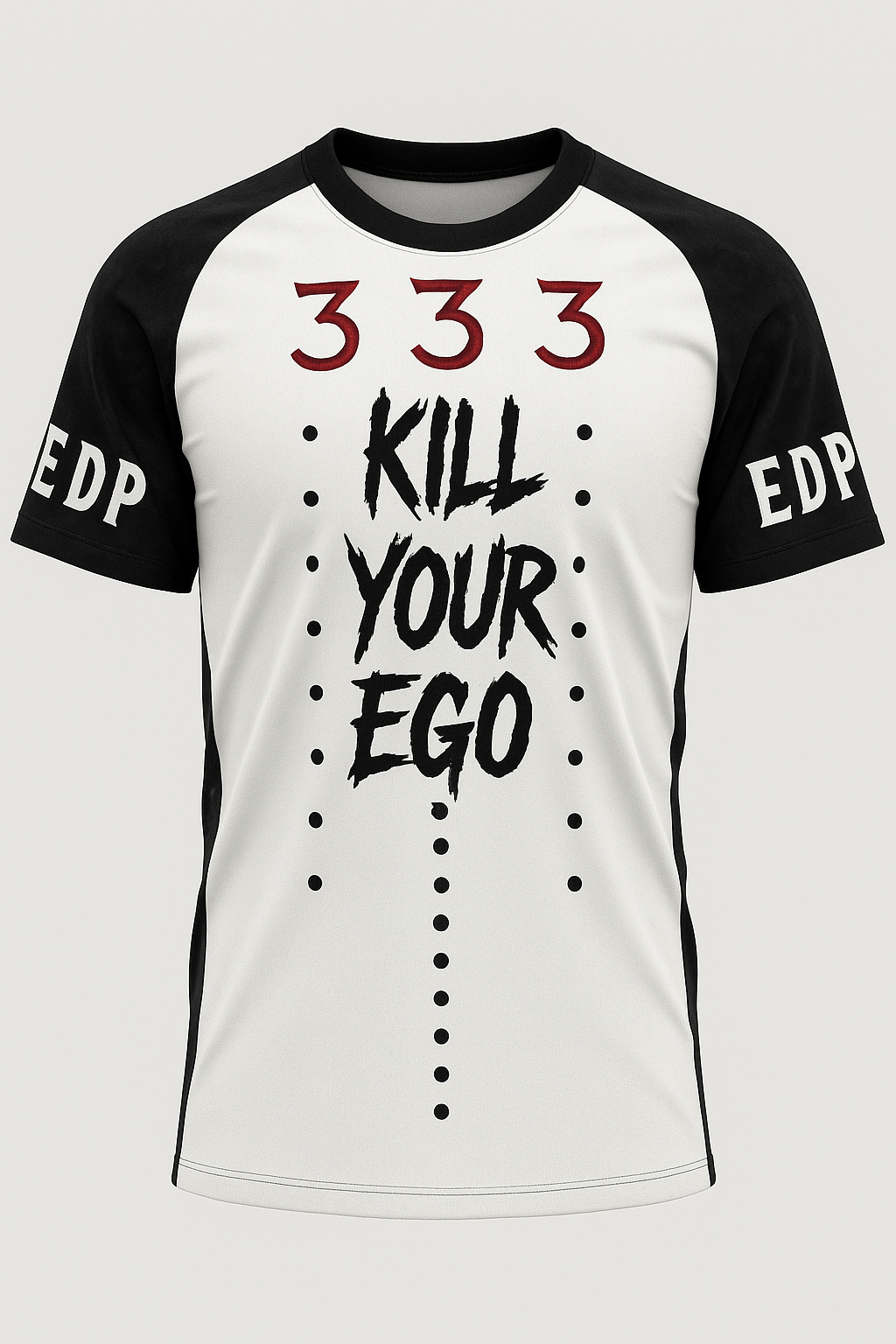 333 Kill Your Ego™ Jersey
Price: $66.00
Inventory: 333
Description:
This is not merch. This is a message. A mirror. A funeral for your ego.
Limited to 333 numbered garments, each with a Resurrection Insert™.
REBIRTH THROUGH DEATH
